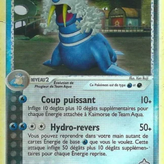 Kaimorse de Team Aqua · EX Team Magma vs Team Aqua 6/95 · Poor