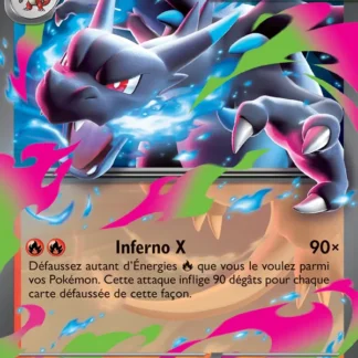 Méga-Dracaufeu X-ex · Flammes Fantasmagoriques 013/94 · Near Mint