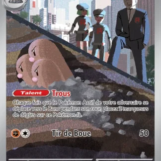 Triopikeur de la Team Rocket · Héros Transcendants 239/217 · Near Mint
