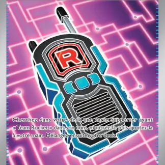 Émetteur-Récepteur de la Team Rocket · Héros Transcendants 263/217 · Near Mint