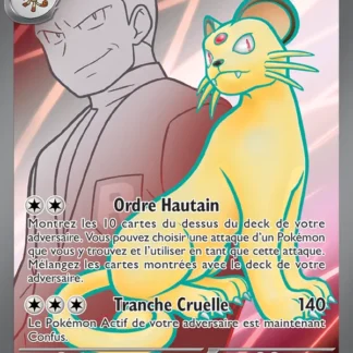Persian-ex de la Team Rocket · Rivalités Destinées 219/182 · Near Mint · Collect Aura 10 GM