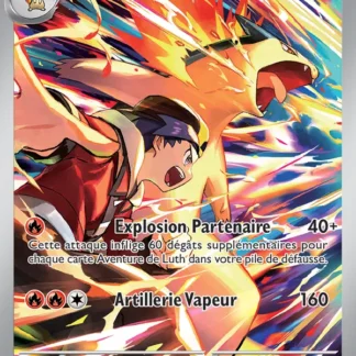 Typhlosion de Luth · Rivalités Destinées 190/182 · Near Mint