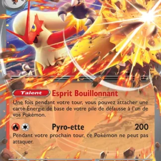 Braségali-ex · Aventures Ensemble 024/159 · Near Mint · Collect Aura 10 GM