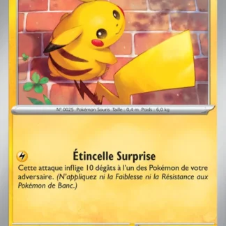 Pikachu Stamp · Forces Temporelles 051/162 · Near Mint