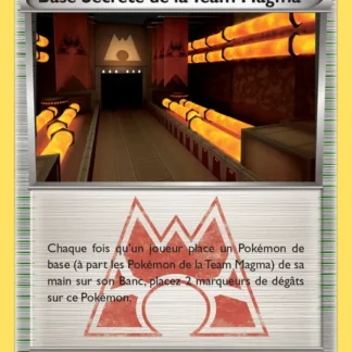 Base Secrète de la Team Magma · Double Danger 32/34 · Excellent