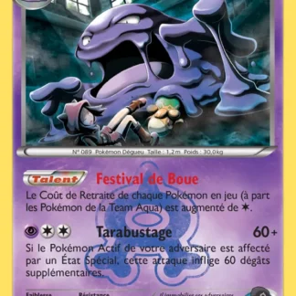 Grotadmorv de la Team Aqua · Double Danger 8/34 · Excellent