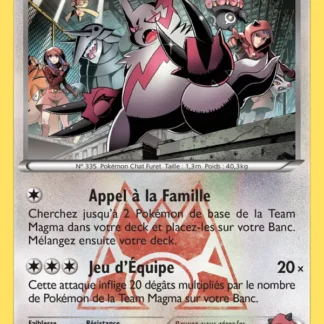 Mangriff de la Team Magma · Double Danger 22/34 · Excellent